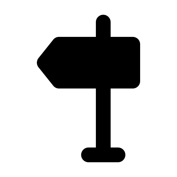 Sign Left