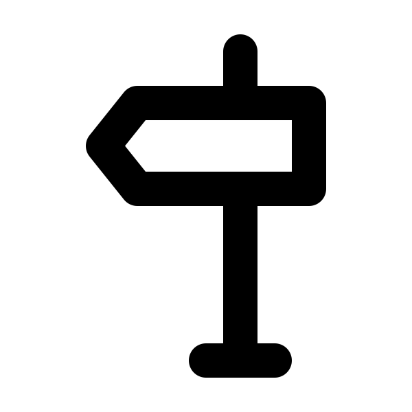 Sign Left