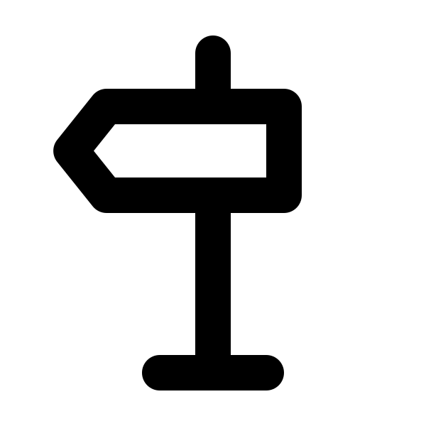 Sign Left