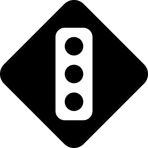 Sign Stop Lights Fill