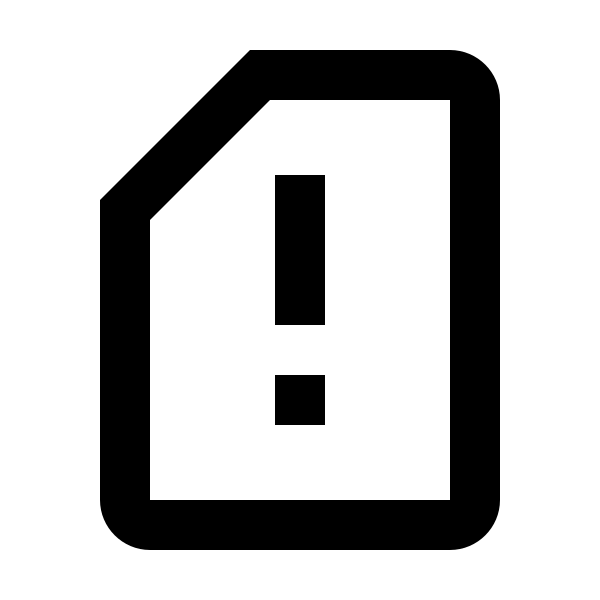 Sim Alert Outline