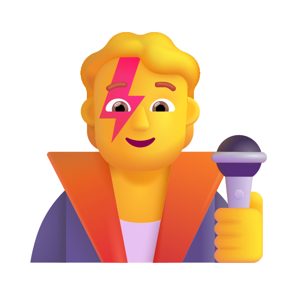 Singer Color Default Vector