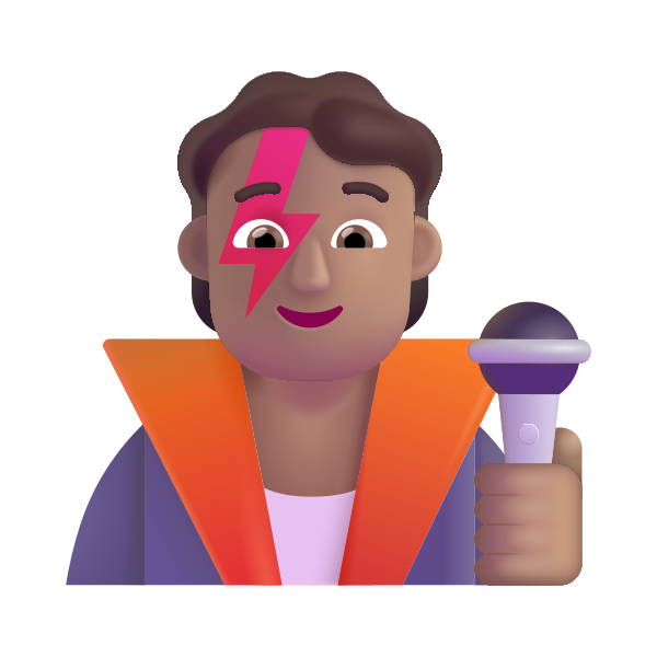 Singer Color Medium Vector