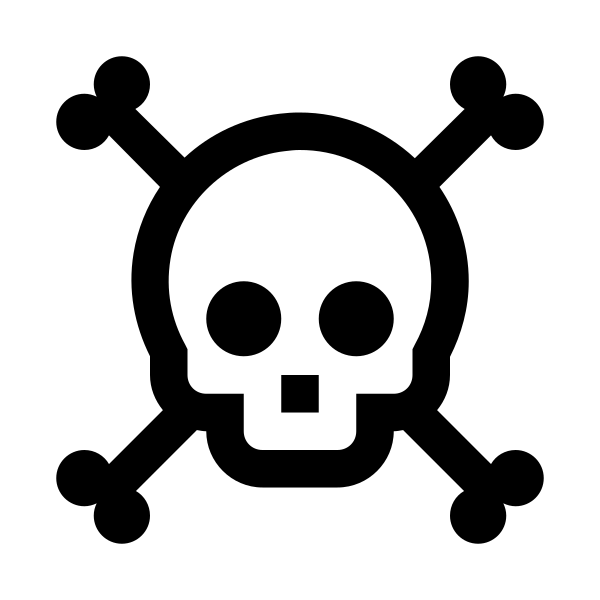 Skull Crossbones Solid