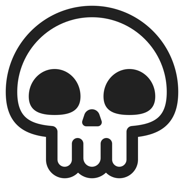 Skull High Contrast
