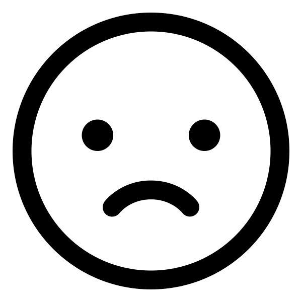 Smiley Frown 24