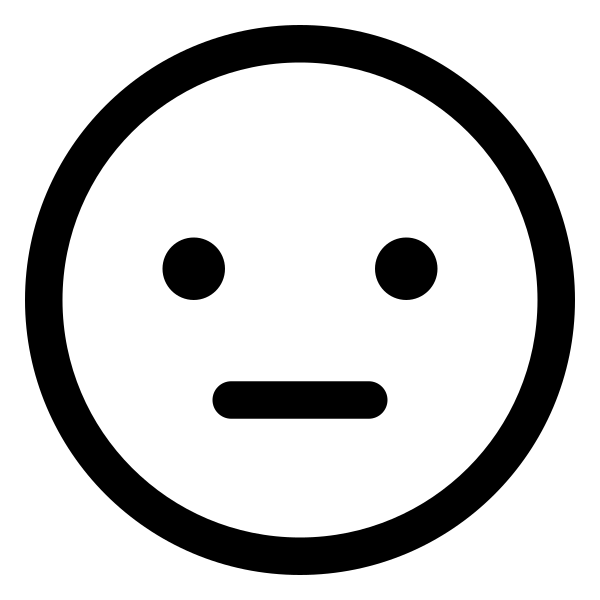 Smiley Neutral 24