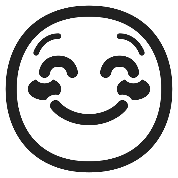 Smiling Face High Contrast