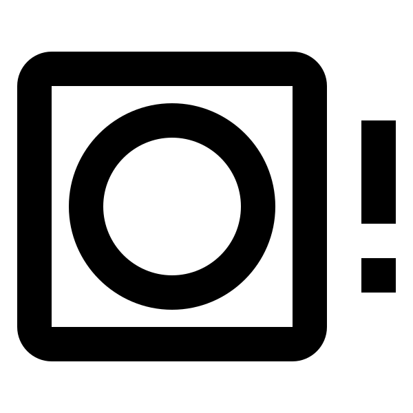 Smoke Detector Alert Outline