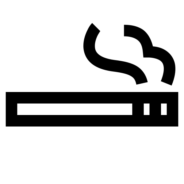 Smoking Solid Vector