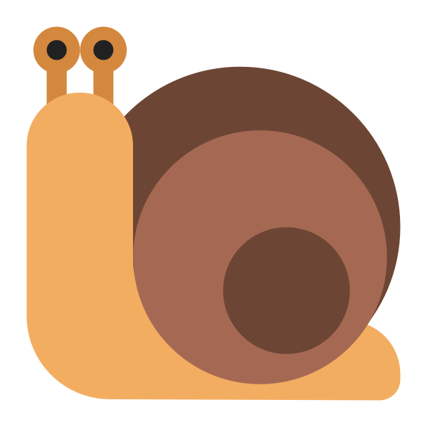 Snail Flat Vector
