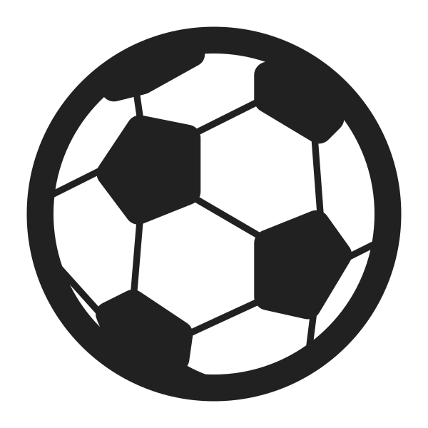 Soccer Ball High Contrast