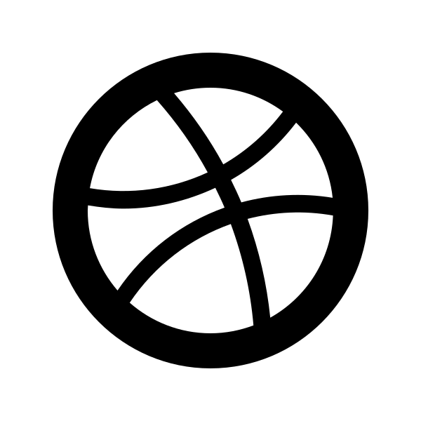 Social Dribbble Vector