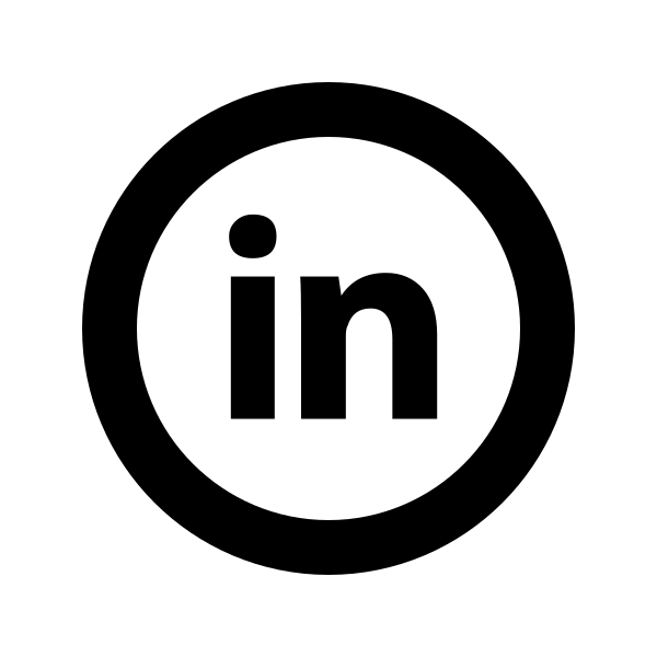Social Linkedin Circular Vector