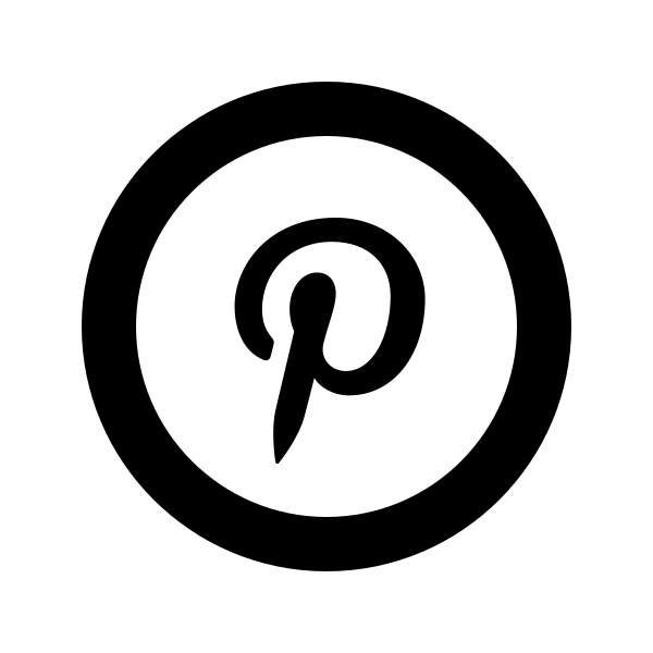 Social Pinterest Circular Vector