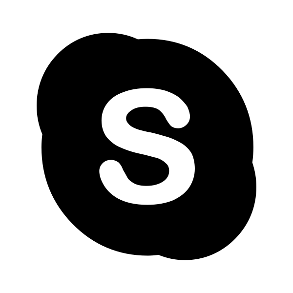 Social Skype Vector
