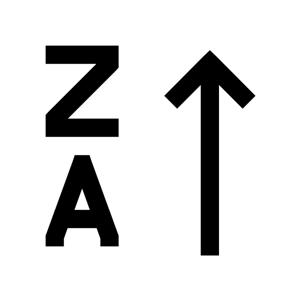 Sort Alpha Up Alt Solid