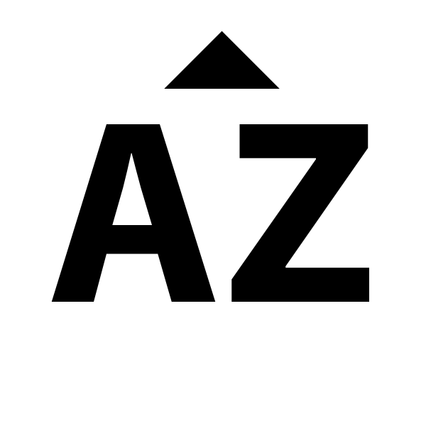 Sort Alphabetical Ascending Variant