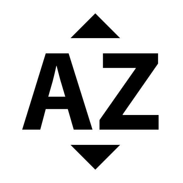 Sort Alphabetical Variant