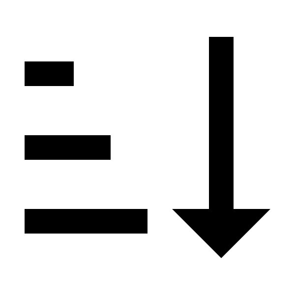 Sort Ascending