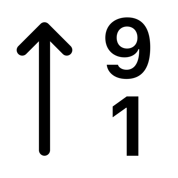 Sort Numeric Up Alt
