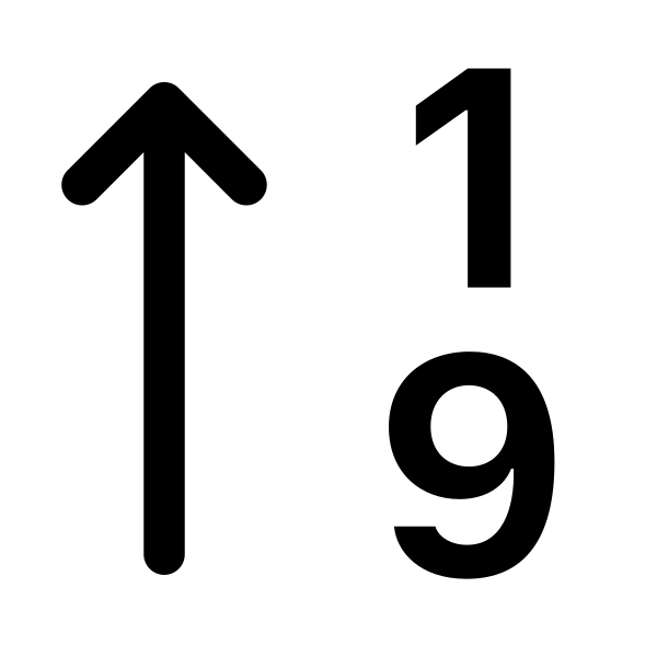 Sort Numeric Up