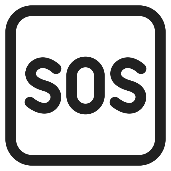 Sos Button High Contrast