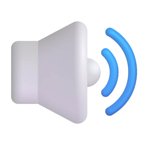 Speaker High Volume Color Vector
