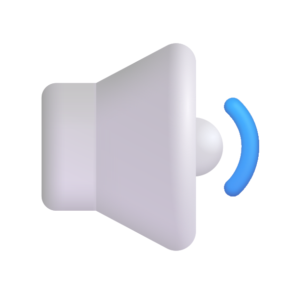 Speaker Medium Volume Color Vector