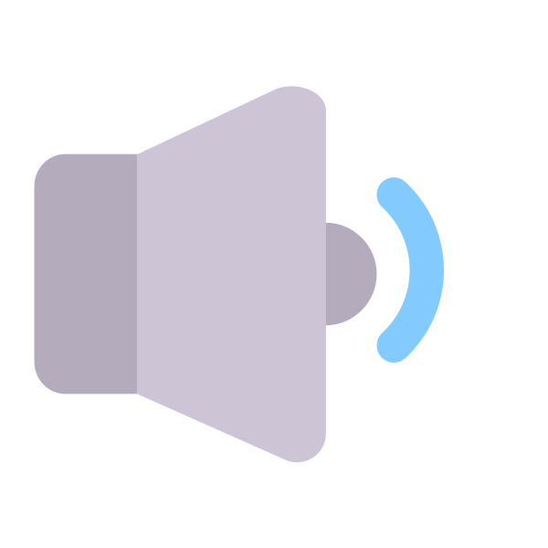 Speaker Medium Volume Flat