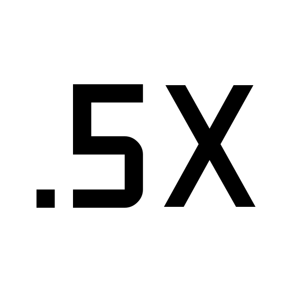 Speed 0 5x