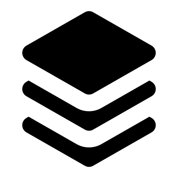 Square 3 Stack 3d Vector
