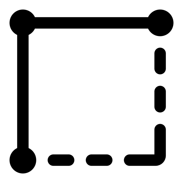 Square 3d Three Points Vector
