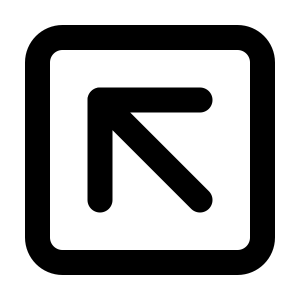 Square Arrow Up Left