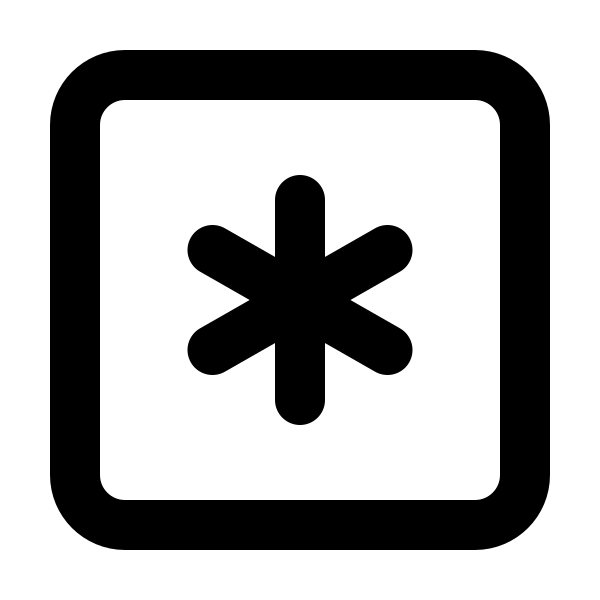 Square Asterisk