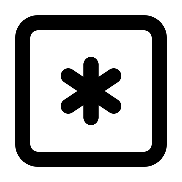 Square Asterisk