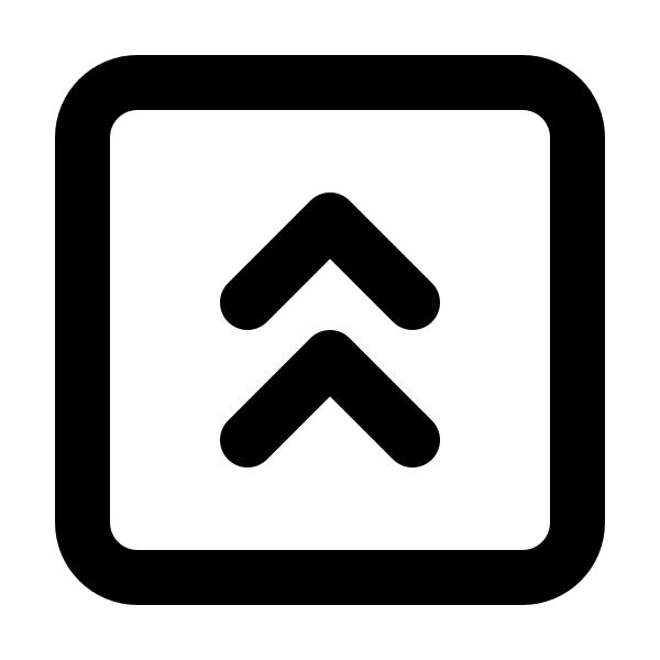 Square Chevrons Up