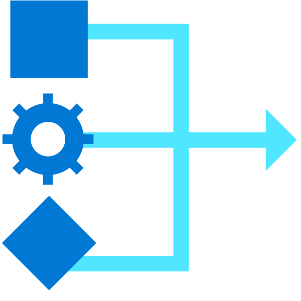 Square Gear Diamond Merge Vector