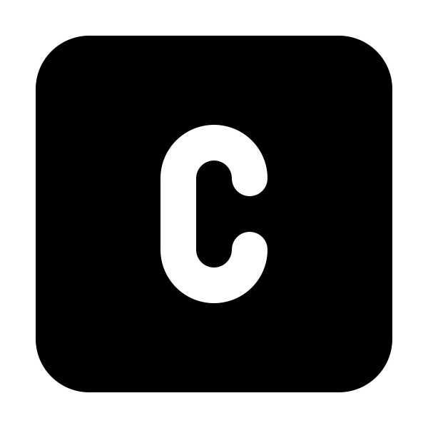 Square Letter C