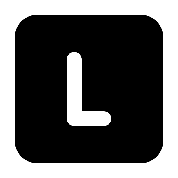 Square Letter L