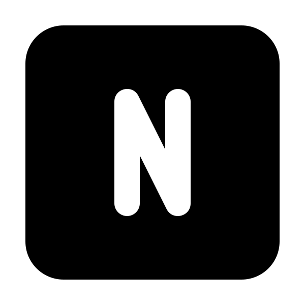 Square Letter N