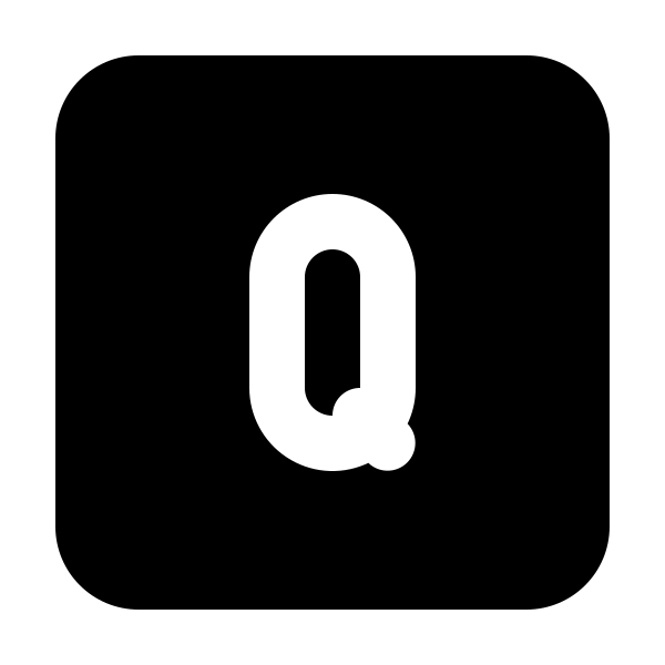 Square Letter Q
