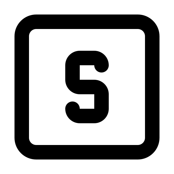 Square Letter S