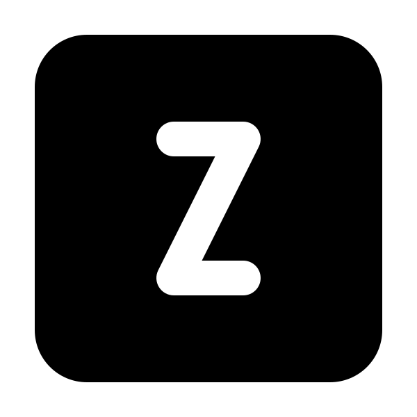 Square Letter Z