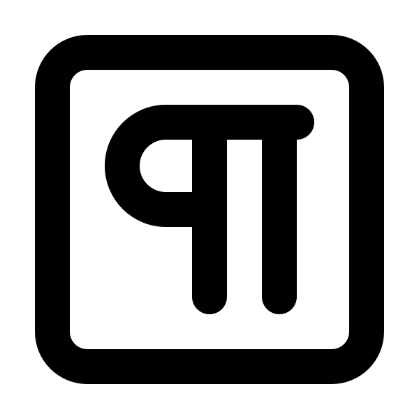 Square Pilcrow