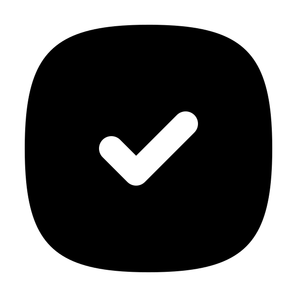 Square Rounded Check