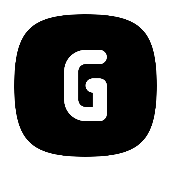 Square Rounded Letter G