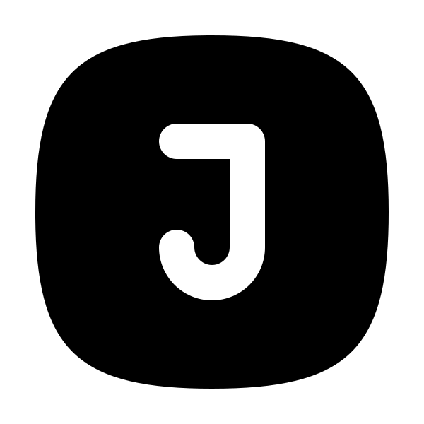 Square Rounded Letter J