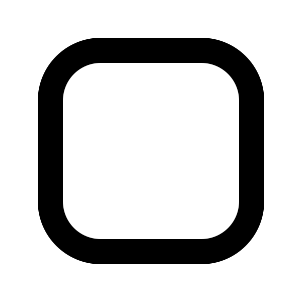 Square Rounded Outline