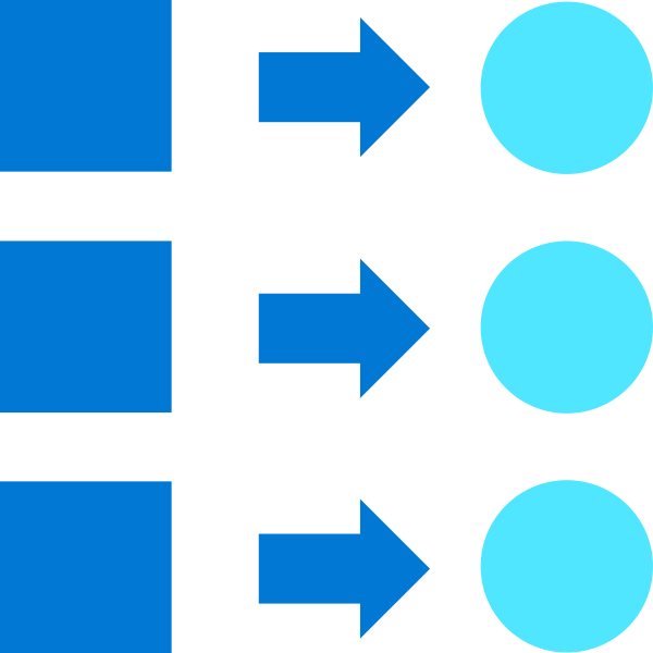 Squares Arrows Circles